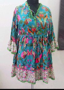 Boho Tunic with Colorful Print