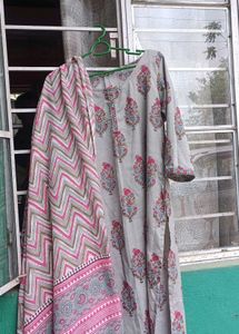 Kurta, Palazzo And Dupatta Set