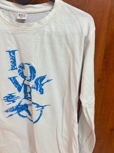 3 Time Worn White Full Sleeve Casual Top