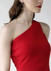 Western ❤️,red dress