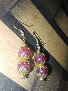 Beaded Dangle Earrings