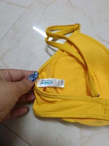 Yellow Swim Top