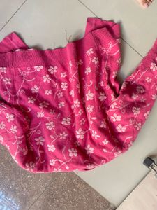 Floral Knit Cardigan