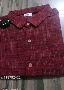 Striped khadu Cotton Kurta