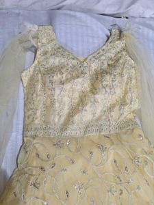 beautiful yellow gown