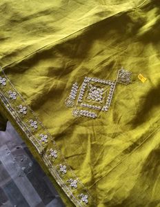 Embroidered Kurta Pant Set