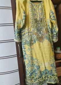 Daily wear patchwork kurta set