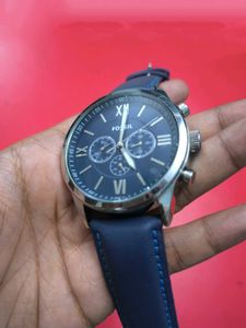 Fossil Men Blue Dial Flynn Analogue Chronograph Wa