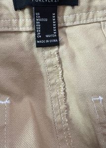 Beige Cargo Pants