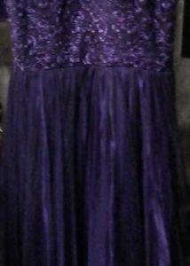 Purple Lace Dress