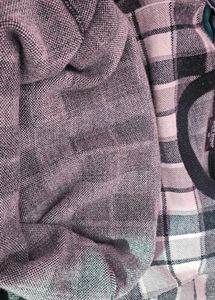 Plaid Knit Italian Sweater