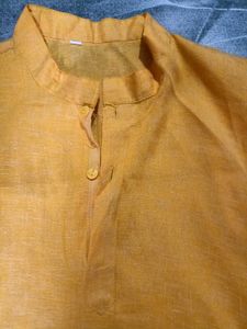 Yellow Kurta - Traditional Style