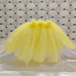 Bright Yellow Princess TuTu Dress