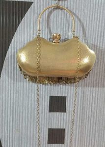 Pearl &amp; Rhinestone Clutch