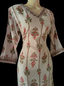 Floral Print Kurta Set