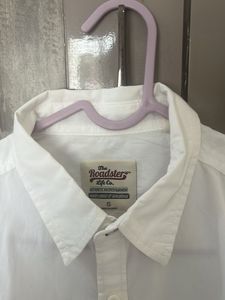White Button-Down Shirt
