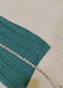 Turquoise Knit Sweater Dress 36-42