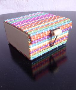 mini wooden box.