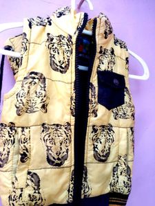 Tiger Print Vest