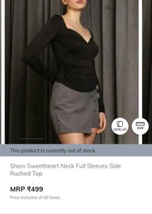 Chic Black Long Sleeve Top