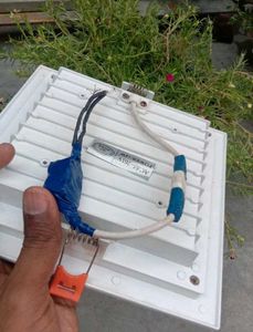 2pcs_18w Square LED Panel Lights_Refurbished🔧💡