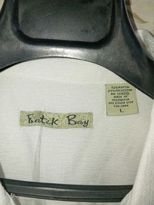 Batik Bay Men Self Textured Shirt