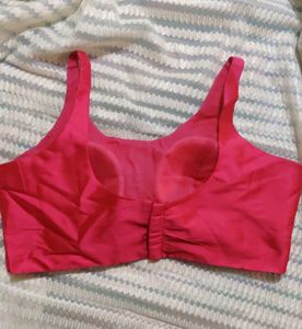 Megentha Pink Colour Sleeveless Blouse