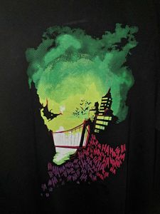 Graphic Printed Black T-Shirt