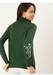 🔥Brand New Green Turtleneck Sweater