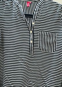 Striped Long Sleeve Top