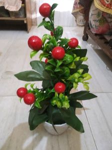 🍒 artificial plant pot