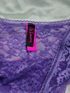 La Senza Purple Lace Panties