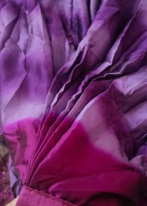 Elegant Pink and Purple Saree