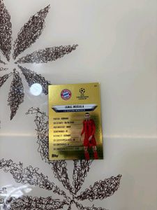 Jamal Musiala Gold Edge Edition match attax Topps