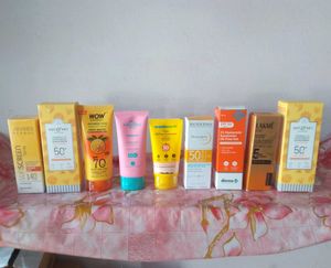 Variety Sunscreen Bundle - 8 Items