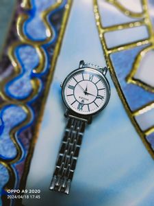 Silver Rolex Watch For Women