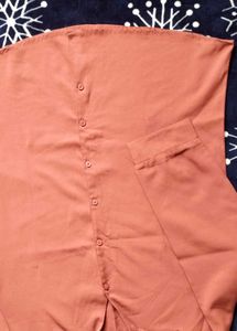 Pink Poplin Shirt