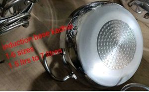 New  Induction Base Aluminum Kadai