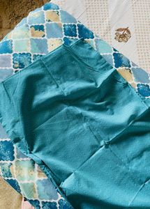 Single Bed sheet With Curtain