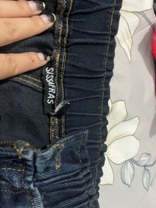 Dark Blue Denim Jeans