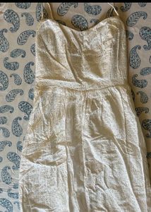 Eyelet Sundress: White dress