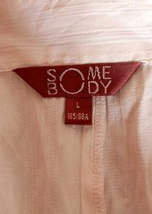 Some Body V-neck with embroidered Stylish Dress