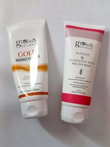 Globus Naturals Radiance Face Mask &amp; PeelOff-Mask