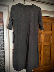 Everyday Comfort Charcoal Dress