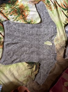 Gray Knit Sweater