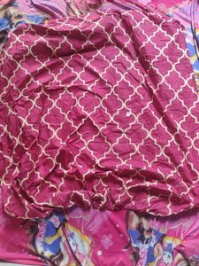 New Arround Lastik King Size Bed Sheet In Cotten