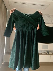 Elegant Fixed Price Green Dress