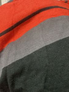 Striped Maxi OffShoulder Dress