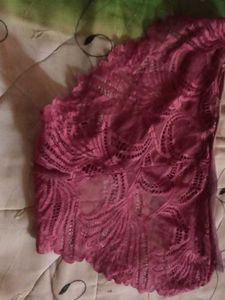 Lace Bralette - Burgundy