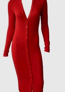 Red Midi Dress